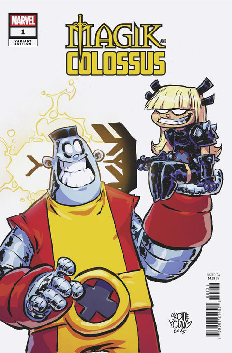 Magik and Colossus 1 Comic Skottie Young Variant Marvel Comics 2026