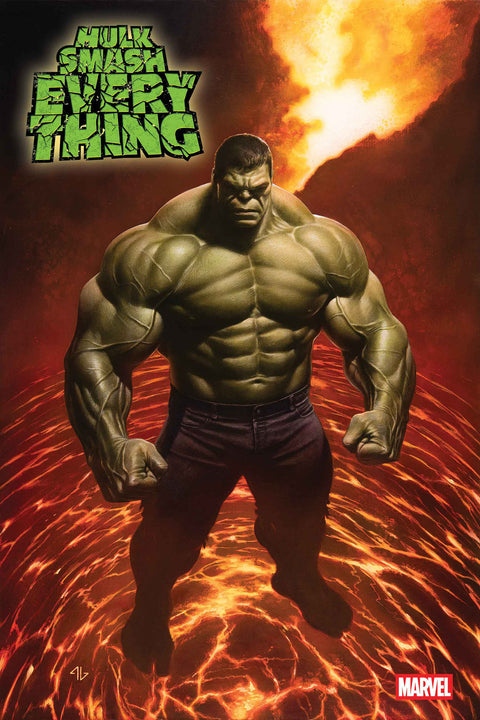 Hulk: Smash Everything 1 Comic Adi Granov Foil Variant Marvel Comics 2025