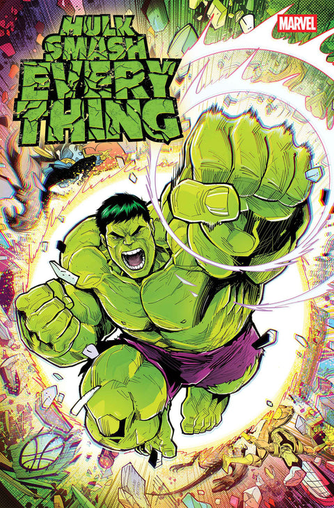 Hulk: Smash Everything 1 Comic Luciano Vecchio Variant Marvel Comics 2025