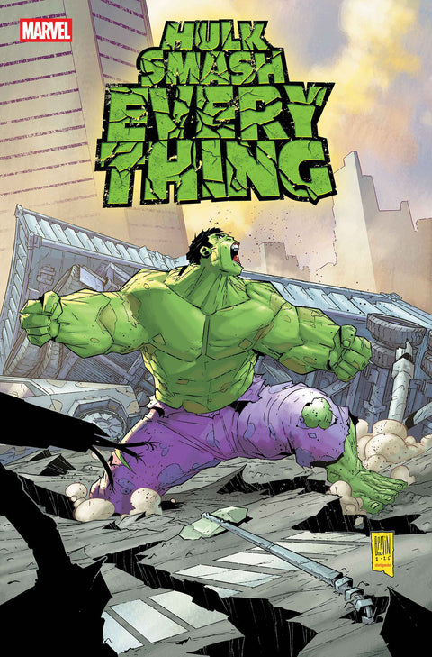 Hulk: Smash Everything 3 Comic Patrick Boutin Variant Marvel Comics 2026