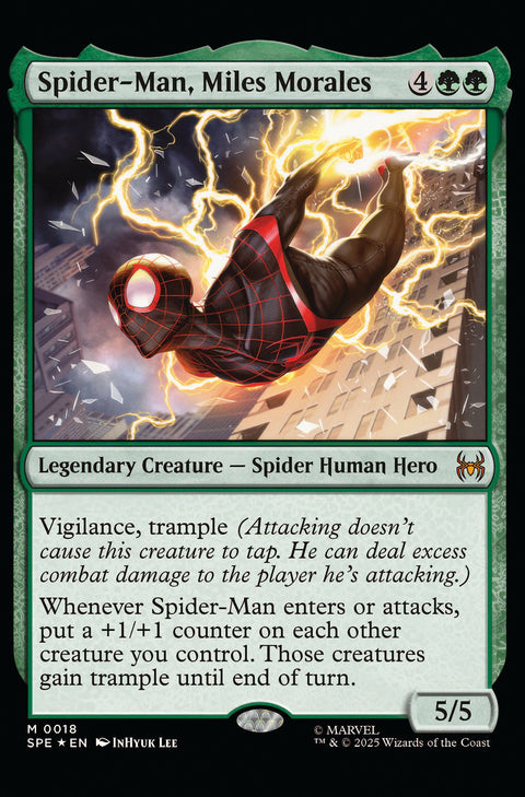 Ultimate Impact: Reborn 1 Comic InHyuk Lee Magic: The Gathering Variant Marvel Comics 2026