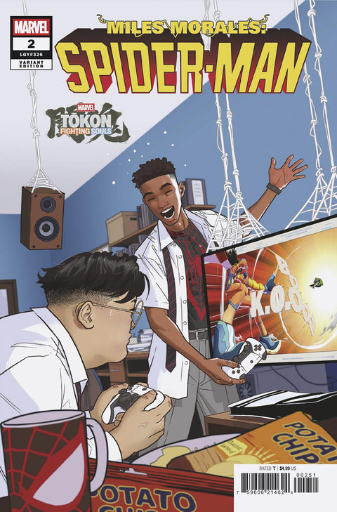 Miles Morales: Spider-Man, Vol. 3 2 Comic Nico Leon Tokon: Fighting Souls Battle Variant Marvel Comics 2026