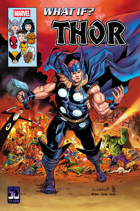 What If...? Thor 1 Comic Sergio Davila Homage Variant Marvel Comics 2026