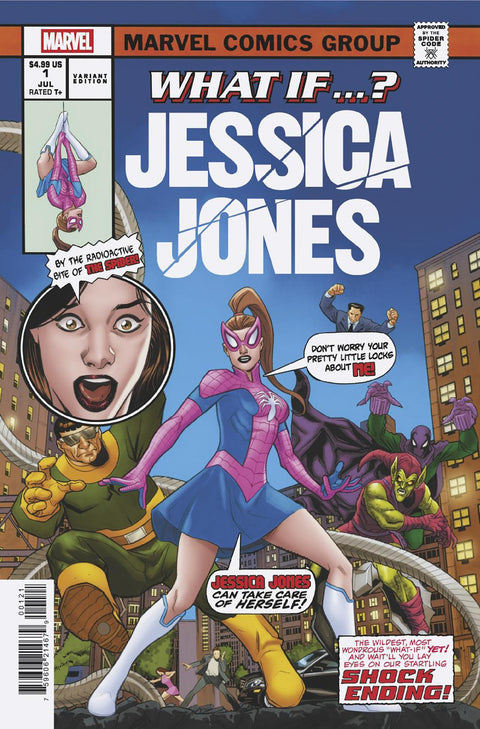 WHAT IF...? JESSICA JONES #1 DAVID MESSINA HOMAGE VARIANT Marvel Justina Ireland David Messina David Messina