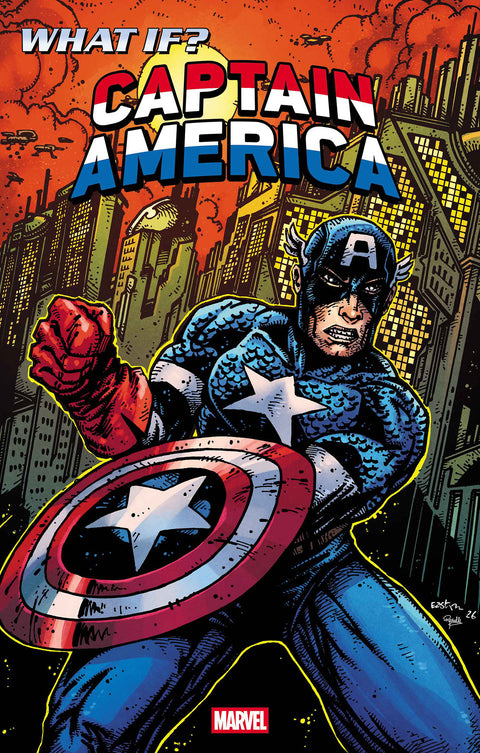 What If...? Captain America 1 Comic Kevin Eastman Variant Marvel Comics 2026
