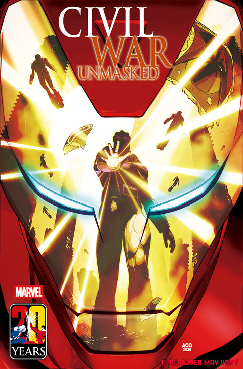 Civil War: Unmasked 1 Comic ACO Foil Variant Marvel Comics 2026
