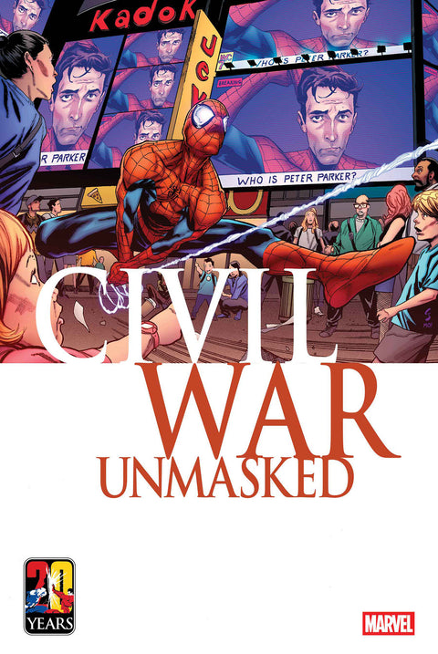 Civil War: Unmasked 2 Comic Geoff Shaw Marvel Comics 2026