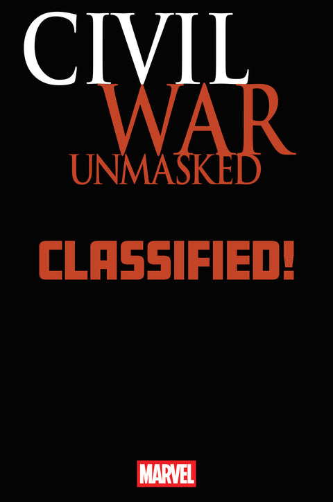 Civil War: Unmasked 2 Comic Magic: The Gathering Variant Marvel Comics 2026