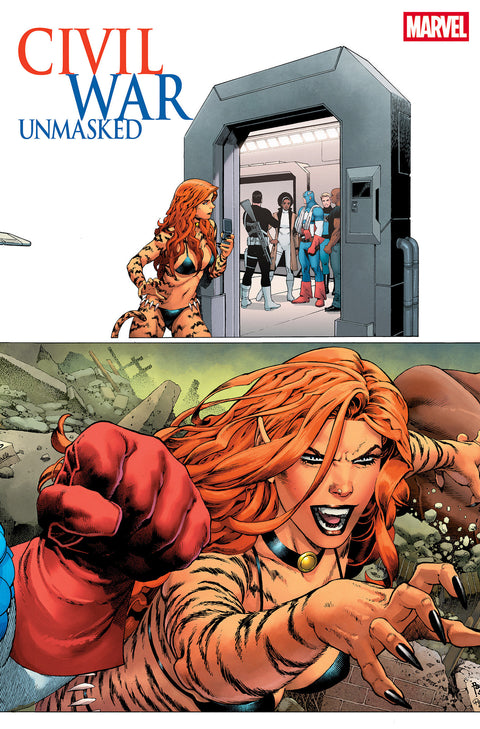 Civil War: Unmasked 4 Comic Paulo Siqueira Connecting Variant Marvel Comics 2026