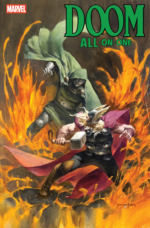 DOOM ALL-ON-ONE #1 PUPPETEER LEE FOIL VARIANT Marvel Al Ewing Alessandro Cappuccio Puppeteer Lee