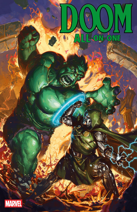DOOM ALL-ON-ONE #1 BEN HARVEY VARIANT Marvel Al Ewing Alessandro Cappuccio Ben Harvey