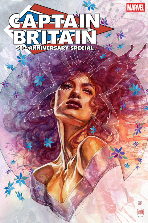 CAPTAIN BRITAIN 50TH ANNIVERSARY SPECIAL #1 DAVID MACK VARIANT Marvel Alan Davis Alan Davis David Mack