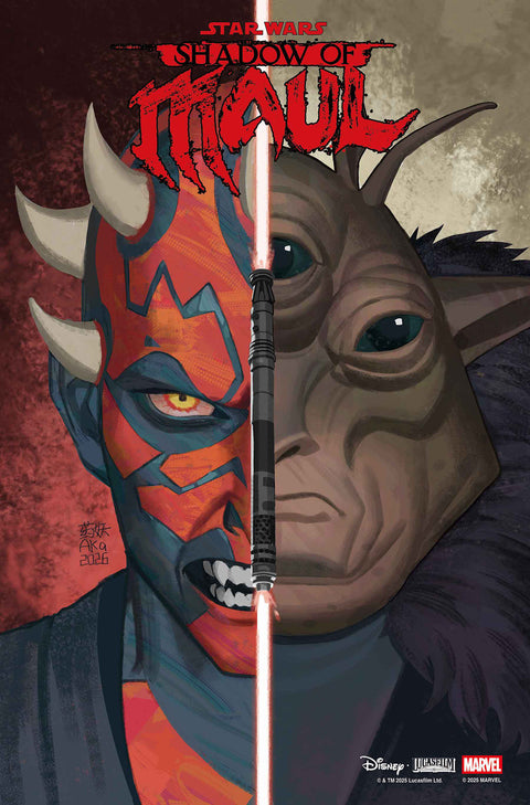 Star Wars: Shadow of Maul 4 Comic AKA Headshot Variant Marvel Comics 2026