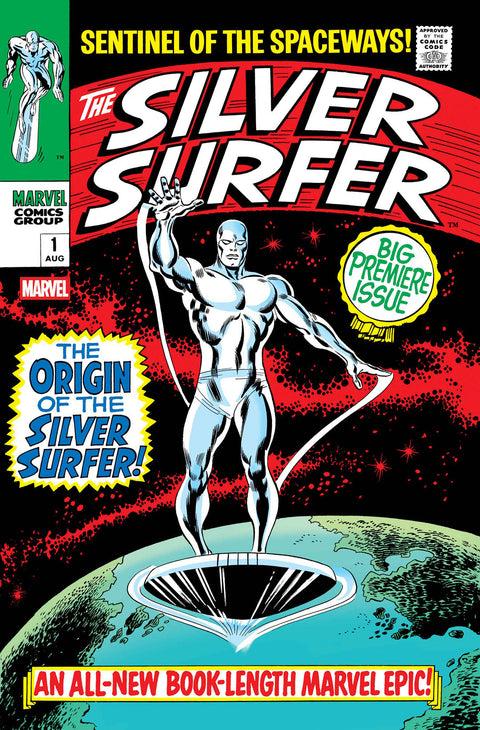 SILVER SURFER #1 FACSIMILE EDITION Marvel Stan Lee John Buscema John Buscema