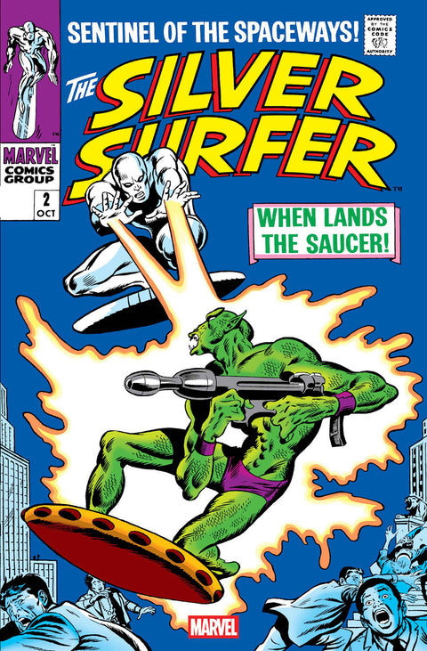 SILVER SURFER #2 FACSIMILE EDITION FOIL VARIANT Marvel Stan Lee John Buscema John Buscema
