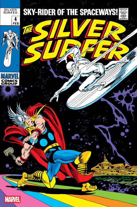 SILVER SURFER #4 FACSIMILE EDITION Marvel Stan Lee John Buscema John Buscema