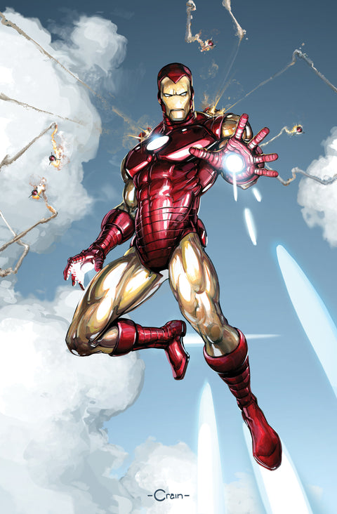 Iron Man, Vol. 8 1 Comic Clayton Crain Incentive Virgin Variant (1:50) Marvel Comics 2026