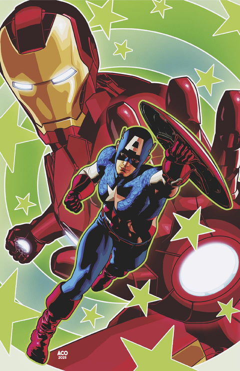 IRON MAN #2 ACO RATIO VIRGIN 2ND PRINTING VARIANT 1:25 Marvel Joshua Williamson Carmen Carnero ACO