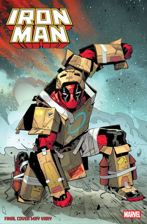 Iron Man, Vol. 8 3 Comic Matteo Lolli April Pool's Day Variant Marvel Comics 2026