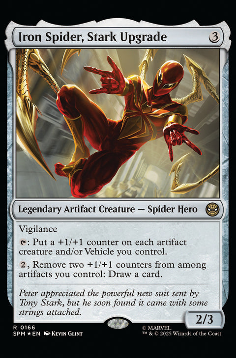 Iron Man, Vol. 8 5 Comic Kevin Glint Magic: The Gathering Variant Marvel Comics 2026