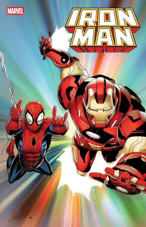 IRON MAN #6 SALVADOR LARROCA FOIL VARIANT Marvel Joshua Williamson Juann Cabal Salvador Larroca