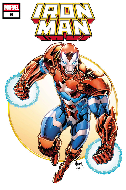 IRON MAN #6 TODD NAUCK ICONIC VARIANT Marvel Joshua Williamson Juann Cabal Todd Nauck