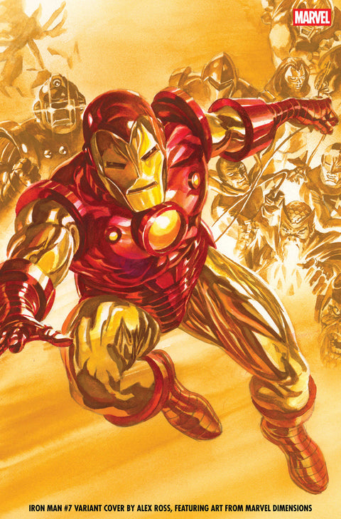 Iron Man, Vol. 8 7 Comic Alex Ross Marvel Dimensions Variant Marvel Comics 2026