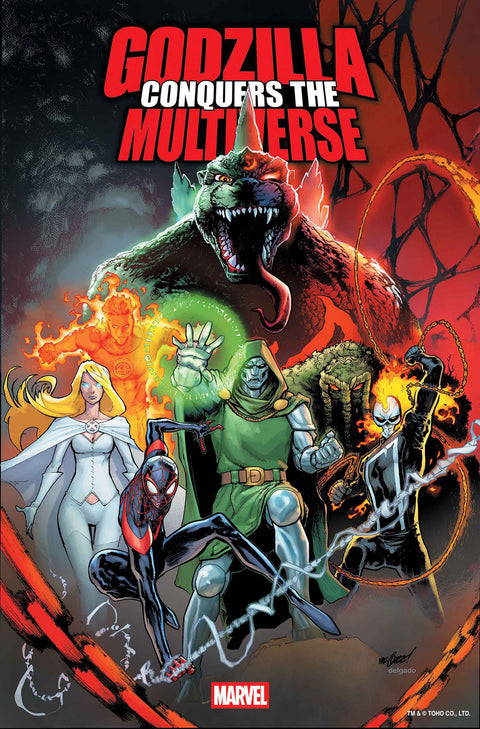 GODZILLA CONQUERS THE MULTIVERSE #1 Marvel Gerry Duggan Javier Garron David Marquez