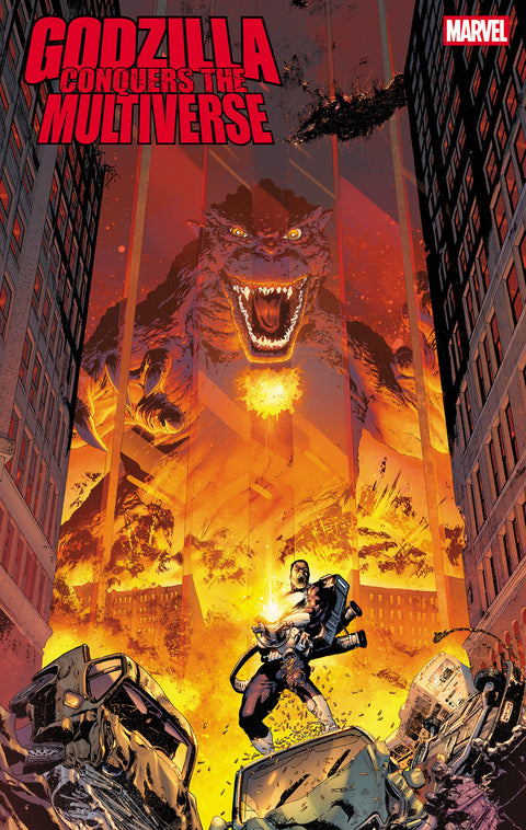 Godzilla Conquers the Multiverse 2 Comic Tony Parker Variant Marvel Comics 2026