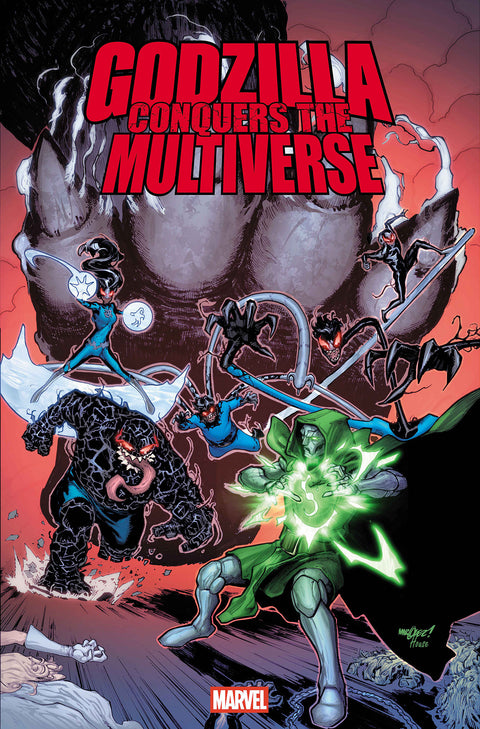 GODZILLA CONQUERS THE MULTIVERSE #3 Marvel Gerry Duggan Javier Garron David Marquez