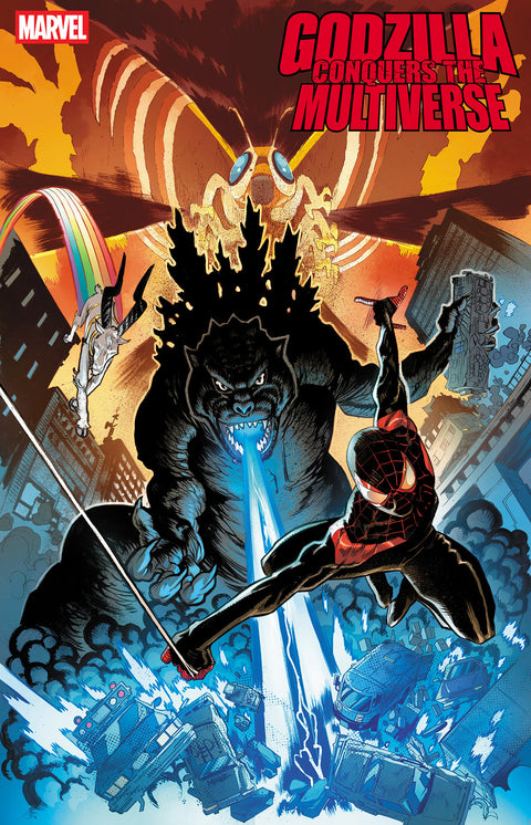 Godzilla Conquers the Multiverse 3 Comic Scott Hepburn Variant Marvel Comics 2026