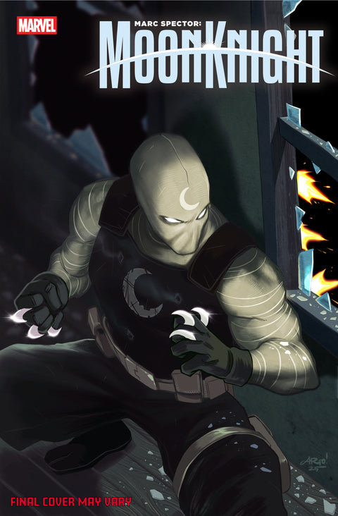 Marc Spector: Moon Knight, Vol. 2 1 Comic Ario Anindito Hell's Kitchen Variant Marvel Comics 2026