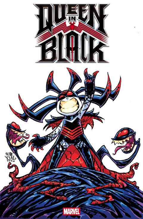 Queen in Black 1 Comic Skottie Young Variant Marvel Comics 2026