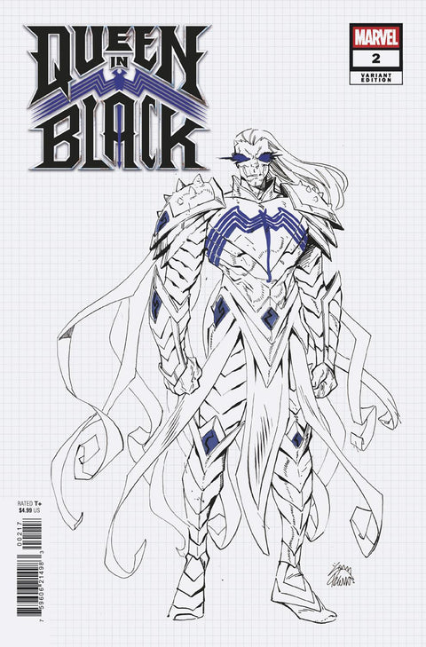 Queen in Black 2 Comic Ryan Stegman Incentive Design Variant (1:10) Marvel Comics 2026