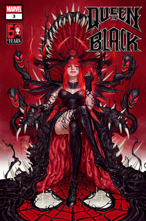 Queen in Black 3 Comic InHyuk Lee Mary Jane Watson Variant Marvel Comics 2026