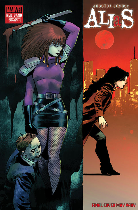 Alias: Red Band 2 Comic Jan Bazaldúa Incentive Variant (1:25) Marvel Comics 2026