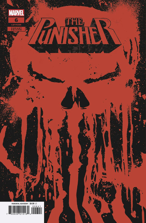 The Punisher, Vol. 15 6 Comic Skull Variant Marvel Comics 2026