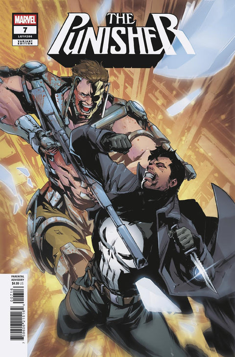 The Punisher, Vol. 15 7 Comic Paulo Villanelli Incentive Variant (1:25) Marvel Comics 2026