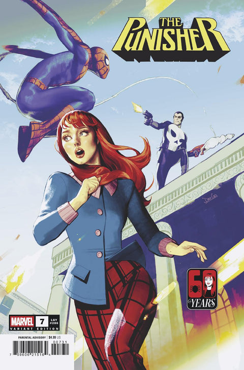 The Punisher, Vol. 15 7 Comic Davi Go Mary Jane Watson Variant Marvel Comics 2026
