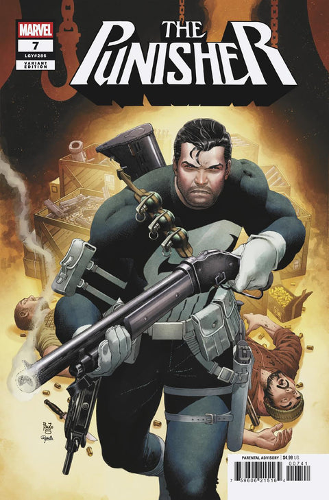 The Punisher, Vol. 15 7 Comic Paulo Siqueira Variant Marvel Comics 2026
