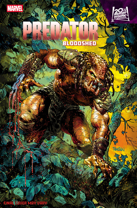 Predator: Bloodshed 1 Comic Dan Panosian Variant Marvel Comics 2026