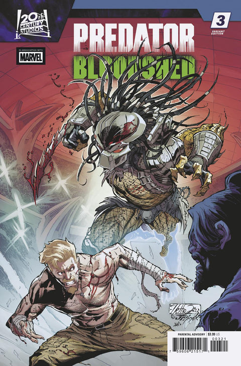 Predator: Bloodshed 3 Comic Netho Diaz Variant Marvel Comics 2026