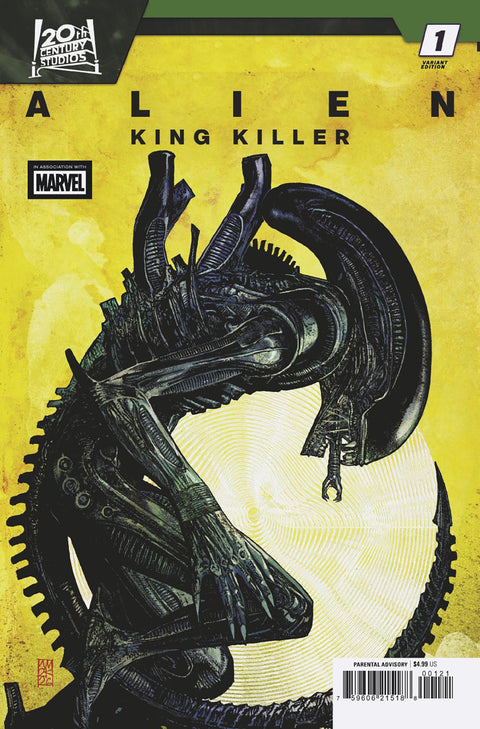 Alien: King Killer 1 Comic Alex Maleev Variant Marvel Comics 2026