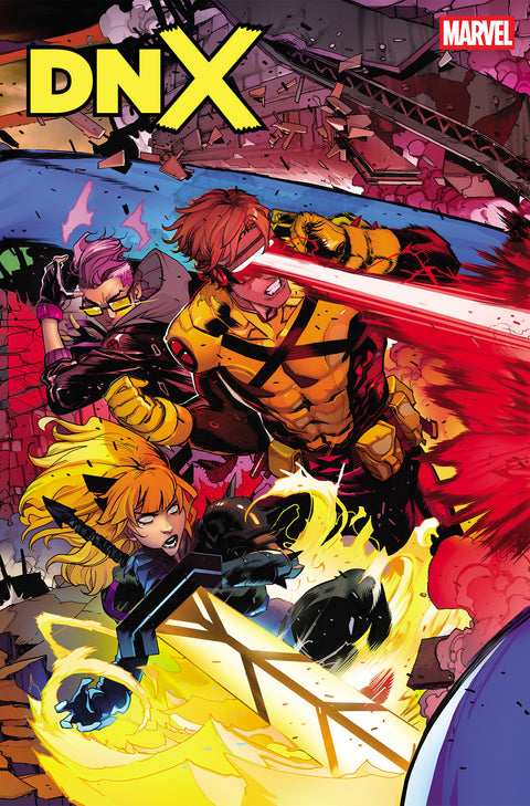 DNX #4 FEDERICO VICENTINI 5-PART CONNECTING VARIANT Marvel Jed MacKay Federico Vicentini Federico Vicentini