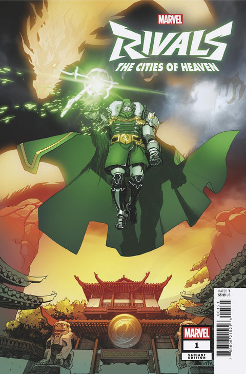 Marvel Rivals: The Cities of Heaven 1 Comic Marco Ferrari Variant Marvel Comics 2026