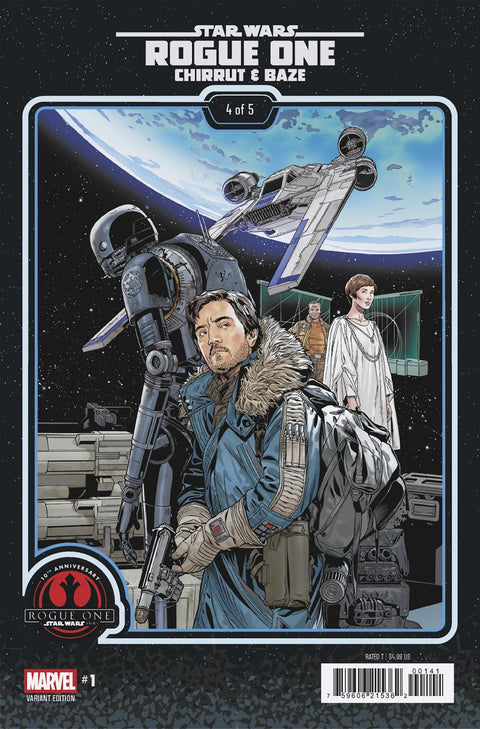 STAR WARS: ROGUE ONE - CHIRRUT & BAZE #1 CHRIS SPROUSE ROGUE ONE 10TH ANNIVERSARY VARIANT Marvel Stephanie Phillips Kieran McKeown Chris Sprouse