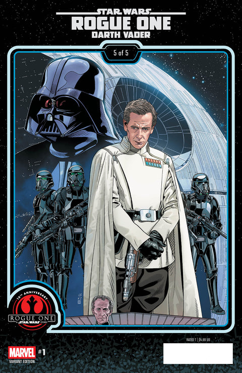 STAR WARS: ROGUE ONE - DARTH VADER #1 CHRIS SPROUSE ROGUE ONE 10TH ANNIVERSARY VARIANT Marvel Christopher Condon Luke Ross Chris Sprouse