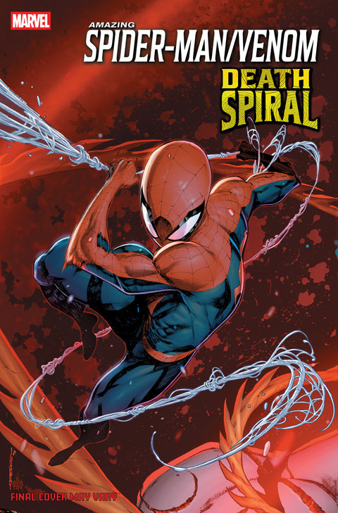 The Amazing Spider-Man / Venom: Death Spiral 1 Comic Iban Coello Connecting Variant Marvel Comics 2026
