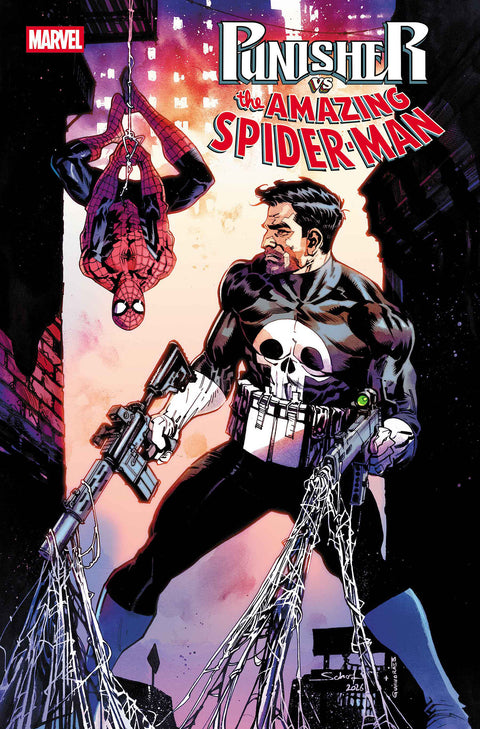 Punisher vs. Spider-Man 1 Comic Jonas Scharf Marvel Comics 2026