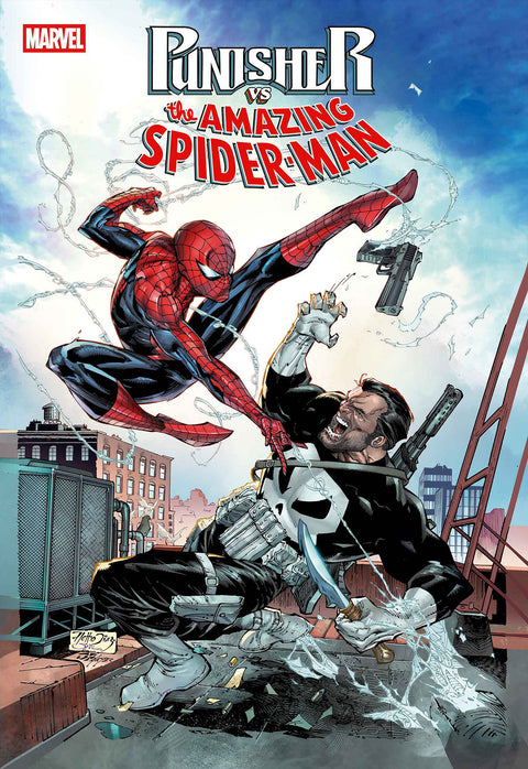Punisher vs. Spider-Man 1 Comic Netho Diaz Incentive Variant (1:25) Marvel Comics 2026